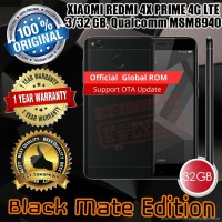 Jual XIAOMI REDMI 4X PRIME 3/32GB BLACK, GLOBAL ROM Murah