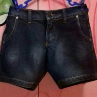 CELANA JEANS WANITA CARVIL PENDEK HOT PANTS LEGGING PANJANG NAVY