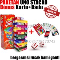 Jual COMBO UNO Stacko dan Kartu UNO Murah