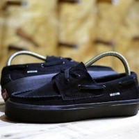 promo Sepatu vans zapato full black DT pria wanita kuliah sekolah han