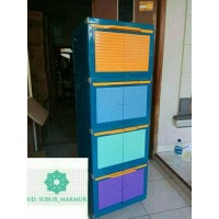 Lemari Plastik Lemari Pakaian Mini Club Susun 4