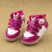 Jual SALE MURAH - ADIDAS PINK LAMPU LED SHOES Import Anak Br Best Seller Murah