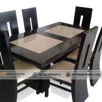 Kursi Makan Trembesi, Meja Makan Kayu Trembesi, Interior Jepara