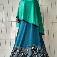 Jual Grosir Gamis Set Bergo Panjang Jersey non Busui Murah