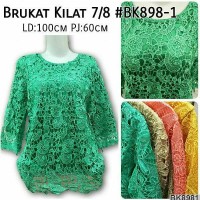 Jual blouse brukat kilat 8981 Murah