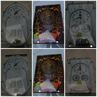 Jam Dinding Bentuk Persegi Tema Tulisan AlQuran