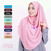 Jilbab Instan Oshi Plain kerudung Hijab | Grosir | Murah