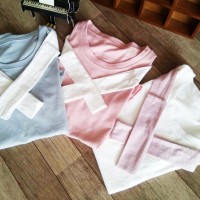 Jual blouse big size oversized jumbo atasan korea fashion wanita murah Murah
