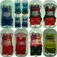 Baju senam/Baju olahraga wanita/Setelan olahraga /Baju senam zumba