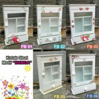 Jual Kotak Obat vintage / Decoupage Murah