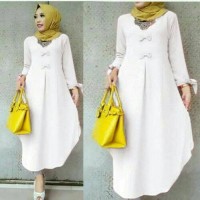 Jual baju wanita muslim muslimah tunik atasan blouse murah bagus xsz29 Murah