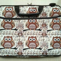Jual Tas laptop / Softcase laptop Brown Owl 14