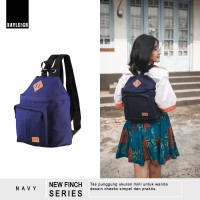 Jual Ori Tas Ransel Backpack Mini Wanita - Rayleigh New Finch Navy Murah