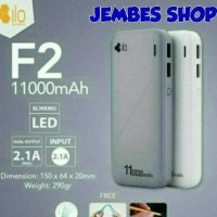Jual Hippo Powerbank ILO F2 11.000mAh 100% ORIGINAL Garansi Resmi Murah