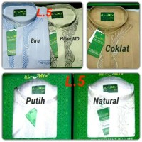 Jual Baju koko lengan pendek Almiah Jumbo/Big size Murah