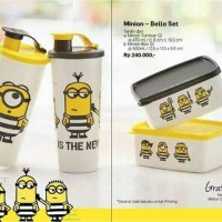 Jual minion bello set tupperware Murah