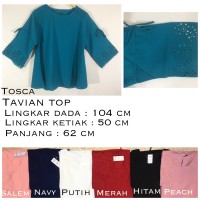 Jual ATASAN BAJU KEKINIAN BLOUSE CUT OUT FRILL BORDIR DI BAWAH 100.000 Murah