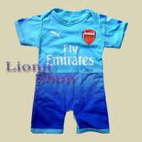 Jual Baby Jumper / Baju Bola Bayi Cowok Arsenal Away Murah