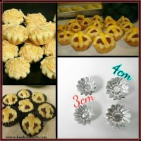 Jual Cetakan nastar keranjang kue pie mini 4cm Murah