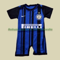Jual Jumper / Romper Bola Bayi Baju Bayi Laki Inter Milan - Home Murah