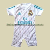 Jual Jumper / Romper Bola Bayi Baju Bayi Laki Real Madrid - Home Murah