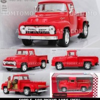 Jual Diecast Ford F-100 Pick Up '56 Miniatur Mobil Klasik Truk Kinsmart Murah