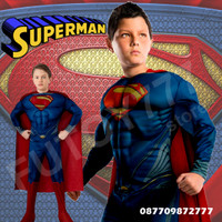 Jual Baju kostum anak Superman Super Man Superhero Super Hero ulang tahun Murah