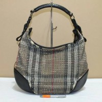 Tas branded BURBERRY LONDON ELLY rock stud hobo second oribItaly