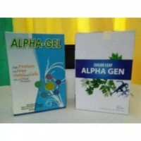Suger Leaf ALPHA GEN Collagen plus Klorofil | NEW Alpha Gel
