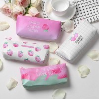 Jual Tempat Kotak Pensil Pencil Case Strawberry Murah