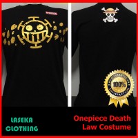 Jual Kaos Distro Baju Murah Anime Kartun ONEPIECE One Piece Death Law Murah