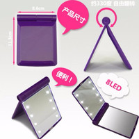 Jual JUAL Cermin LED Terdapat 8 butir lampu LED,kaca rias mirror make up le Murah