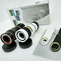 Jual TELEZOOM 8x Jepit Universal Murah