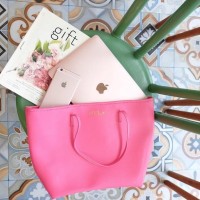 Jual Custom Initial Nama Tas Serenity Bag Pink