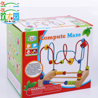 Jual Mainan Edukasi Kayu Wire Puzzle Compute Maze Murah