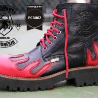 Jual SEPATU BOOTS PICHBOY FIRE SAFETY 7HOLE SEPATU MOGE Murah