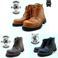 Jual SEPATU BOOTS PICHBOY SAFETY 7HOLE SEPATU MOTOR GEDE Murah