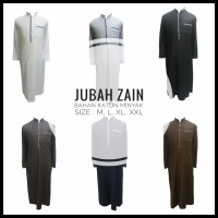 Jual Jubah Pria ZAIN / Jubah Muslim Gamis Pria / GRATIS PECI RAJUT Murah