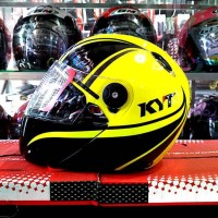 Jual KYT X -ROCKET RETRO #2 (CLEAR Murah