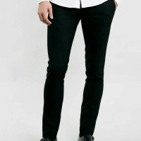 Jual celana formal panjang hitam slimfit Murah