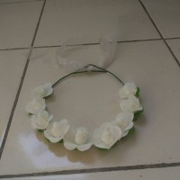 Jual bando/crown bunga/slinger - 12 pcs Murah