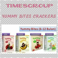 Jual Yummy Bites Baby Rice Crackers (50 gram) Murah