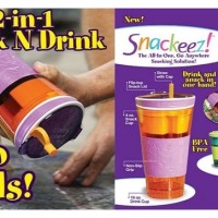 Jual SNACKEEZ ALL IN ONE/BOTOL MINUM DAN KOTAK BEKAL/BOTOL MINUM ANAK Murah
