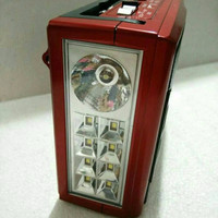 Jual TERLARIS radio asatron plus lampu emergency/ asatron r-1046usb Murah