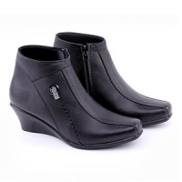 sepatu kerja pantofel formal wanita/perempuancewek/kantor kulit SE614