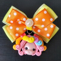 Jual Jepit Rambut Anak / Pita Rambut Anak Hiasan Boneka Clay Murah