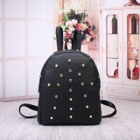 tas punggung backpack hitam murmer sophie martin mango alike wanita hm