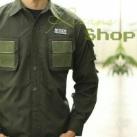 Jual Kemeja Tactical 511/Pria/Prajurit/Tentara/Polisi/Drone/Baju/Pakaian Murah