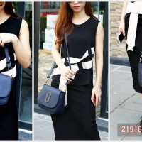 TAS WANITA IMPORT BERMEREK - Model Shoulder Bag 21916SN Blue