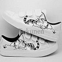 Sepatu Wanita / Cewek Sepatu Kets Kucing Rn 13 Terbaru